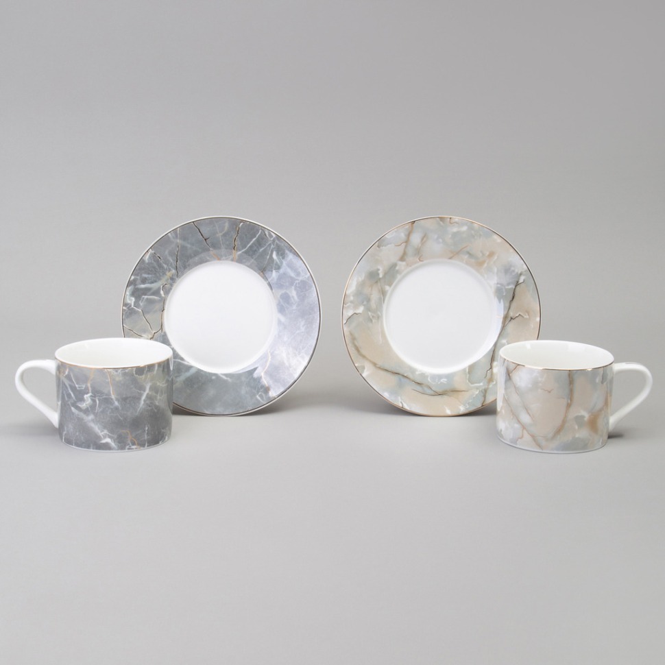 Фото Чайный набор lefard top style на 2 пер. 4 пр. 250 мл (165-565)  - интернет-магазин МегаТерем в Москве