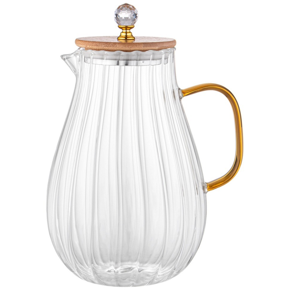 Фото Кувшин с крышкой agness 1800 мл (889-166)  - интернет-магазин МегаТерем в Москве