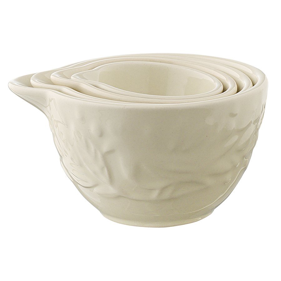 Фото Набор мерных чаш birds of paradise, кремовые, 4 шт. (75077) - интернет-магазин МегаТерем в Москве