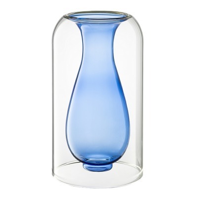 Ваза muse, 25 см, нежно-роз...