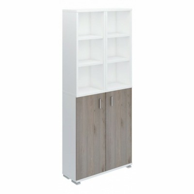 Стеллаж комбинированный Домино Лайт ПУ-30-4 MER_PU-30-4_BEN