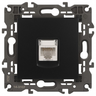 Розетка Ethernet RJ-45 без рамки Эра Эра Elegance 14-3107-05 ER_B0034306