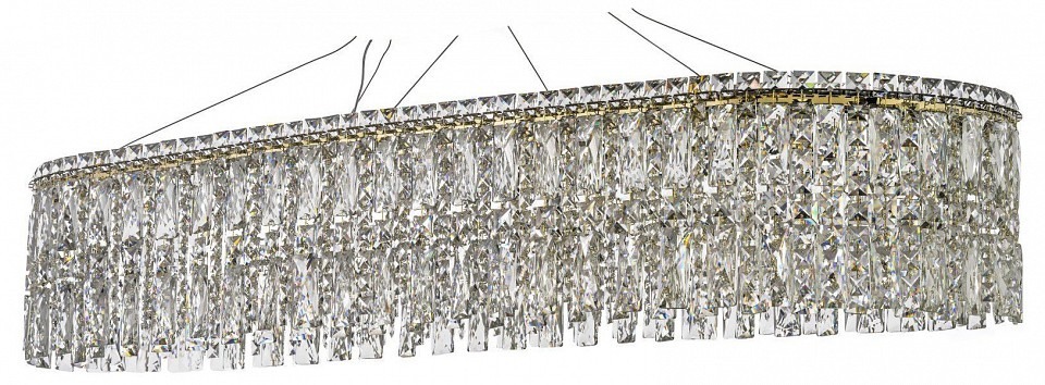Фото Подвесная люстра Arti Lampadari Ovindoli Nickel Ovindoli L 1.5.120x40.100 G AL_Ovindoli_L_1.5.120x40.100_G - интернет-магазин МегаТерем в Москве