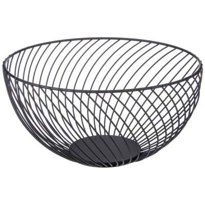 Корзина для фруктов черная ...