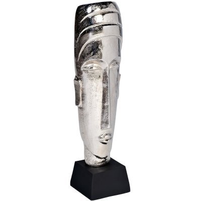 Декор настольный "Маска" цвет серебро 10*8*37см (TT-00006902)