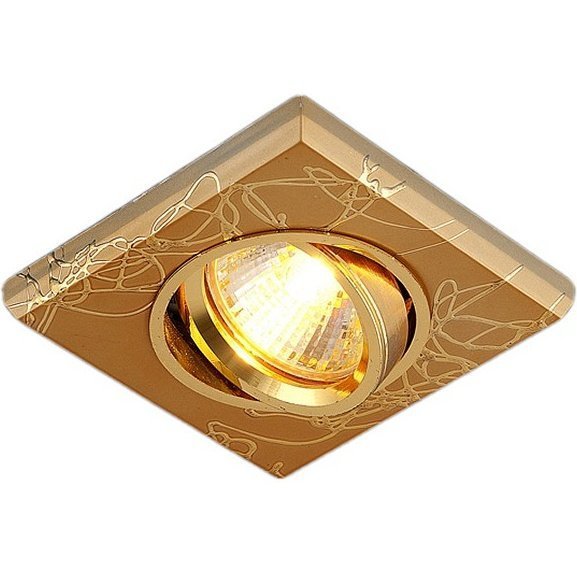 Фото Встраиваемый светильник Elektrostandard 2080 2080 MR16 GD - интернет-магазин МегаТерем в Москве