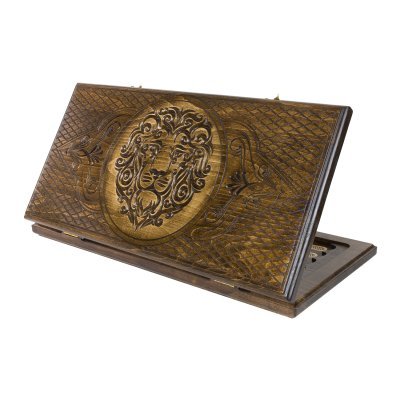 Нарды резные "Лев-3" 60, Ustyan (64180)