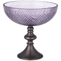 Блюдо декоративное на ножке, диаметр 18см Lefard (875-270)