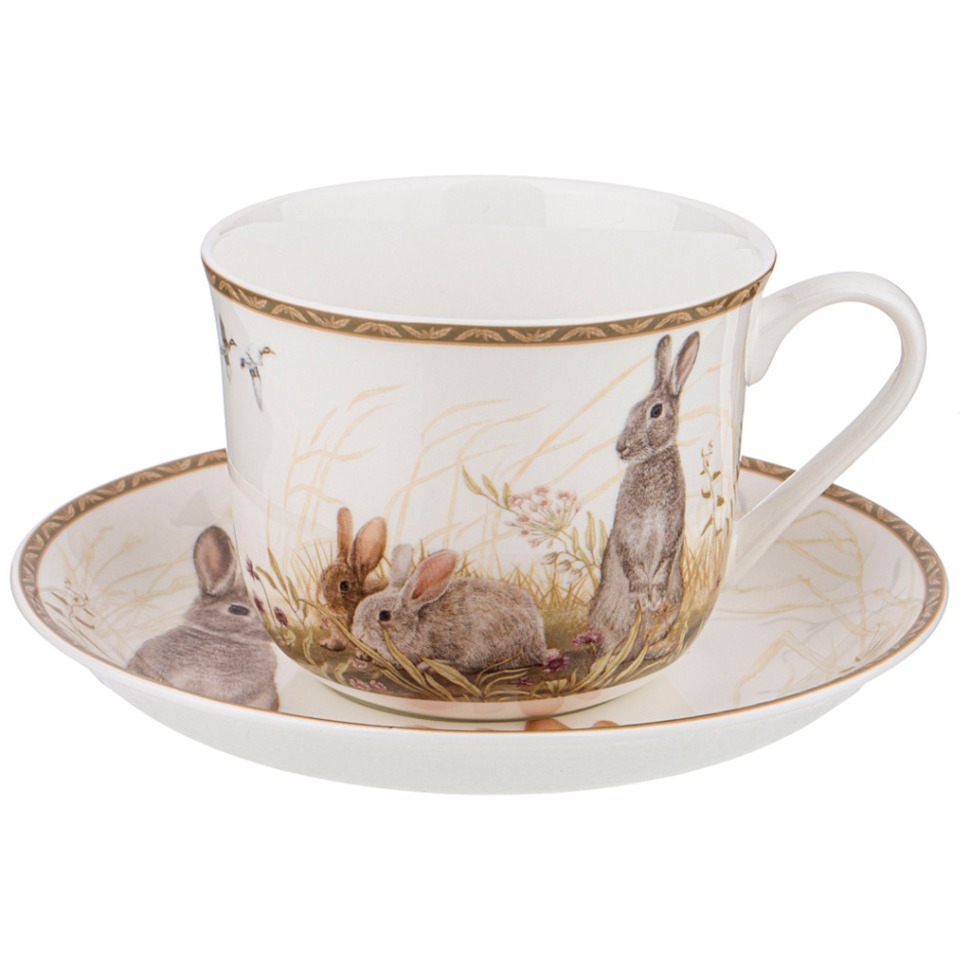 Фото Чайная пара lefard охота 500 мл (415-2221)  - интернет-магазин МегаТерем в Москве