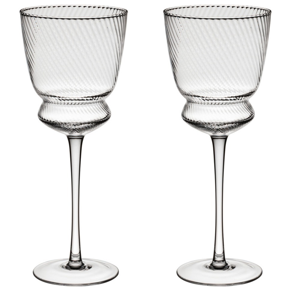 Фото Набор бокалов для вина twist &amp; shine, 2 шт/380 мл Lefard (687-006) - интернет-магазин МегаТерем в Москве