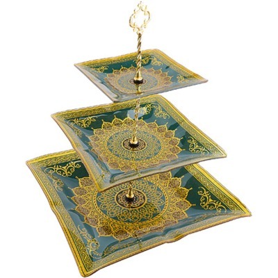 Этажерка 3 уровня, квадрат ...