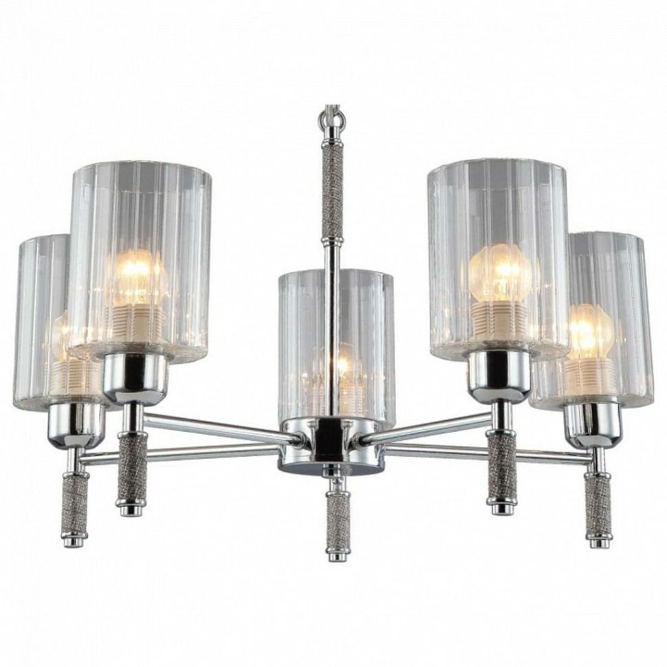 Фото Подвесная люстра Omnilux Dronero OML-66503-05 OM_OML-66503-05 - интернет-магазин МегаТерем в Москве