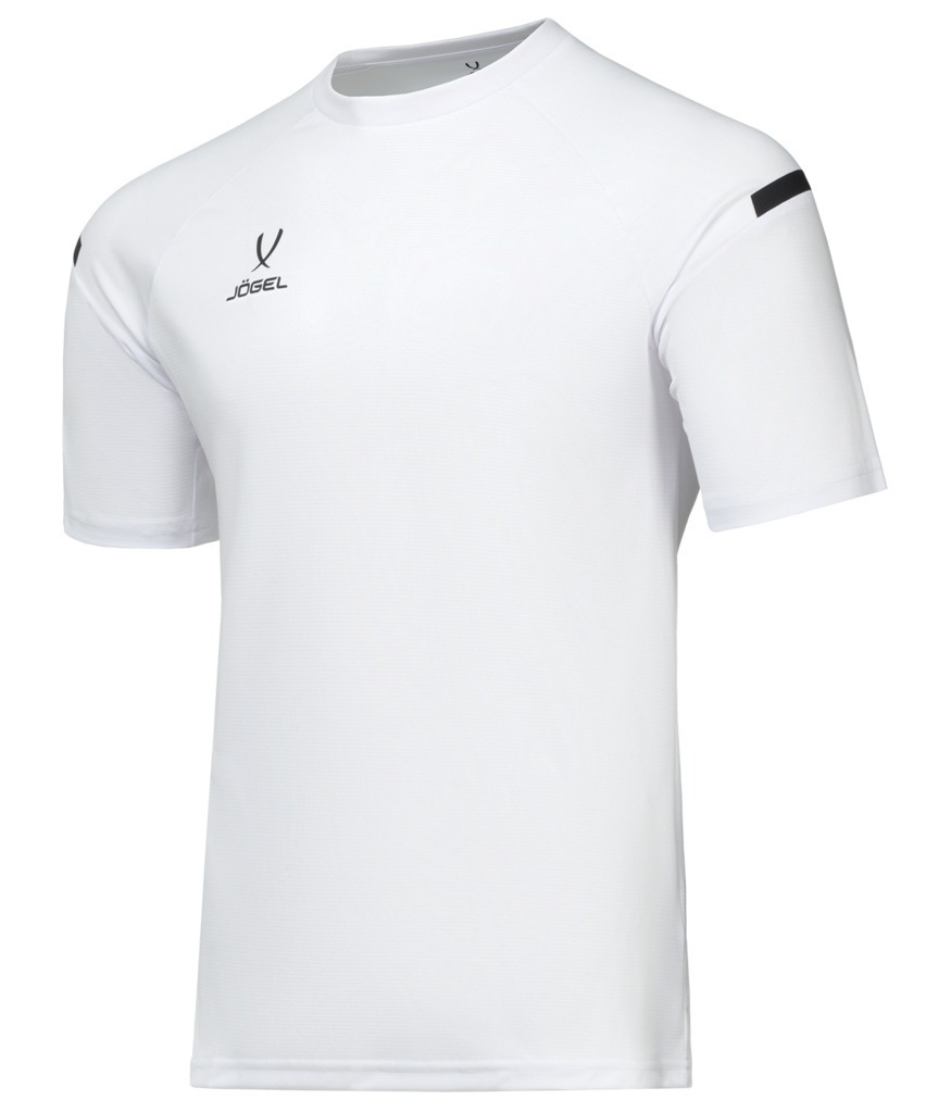 Фото Футболка тренировочная JÖGEL CAMP 2 Training Poly Tee, белый (2112602) - интернет-магазин МегаТерем в Москве