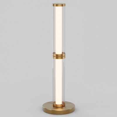 Настольная лампа декоративная Eurosvet Stark 80536/1 латунь EV_a067958