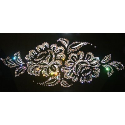 Картина Пионы с кристаллами...