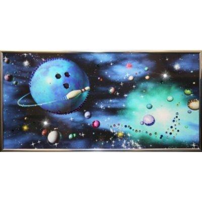 Картина Боулинг с кристалла...