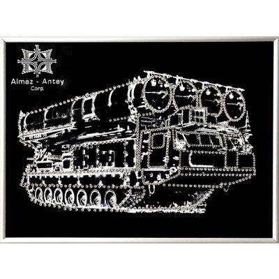 Картина Антей с кристаллами...