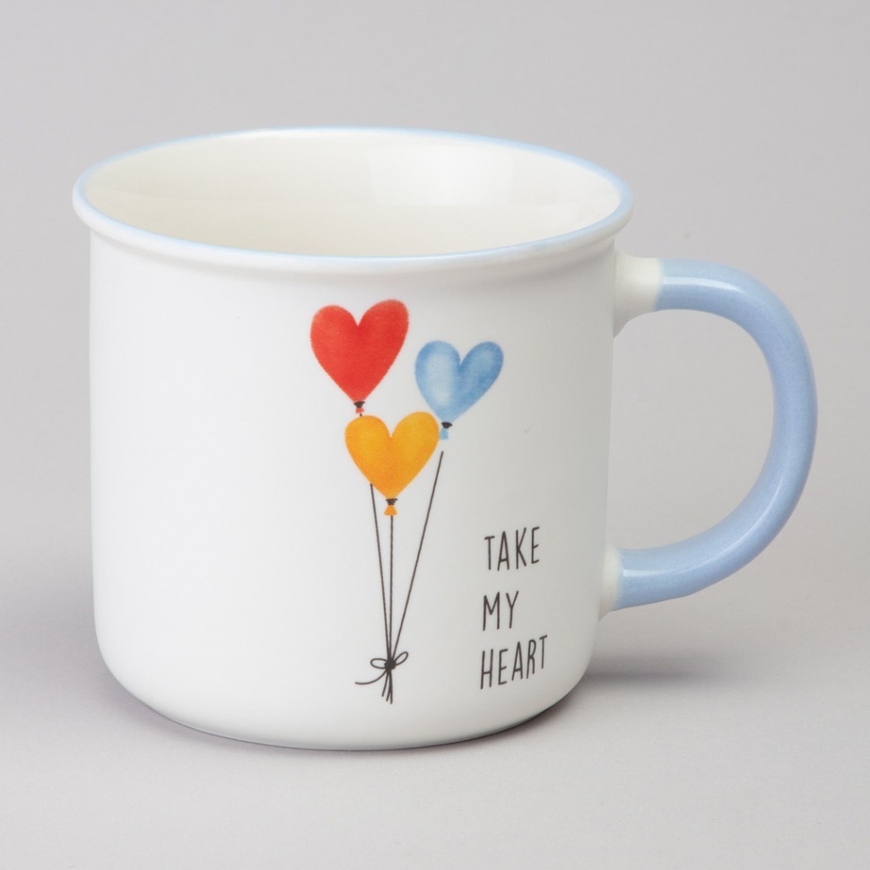 Фото Кружка take my heart 350 мл Lefard (260-960) - интернет-магазин МегаТерем в Москве