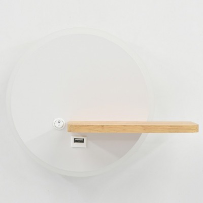 Накладной светильник с полк...