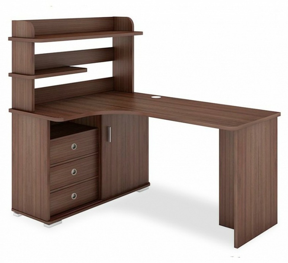 Фото Стол компьютерный Домино СР-145 MER_SR-145-SH-CH-LEV-NOVYJ - интернет-магазин МегаТерем в Москве