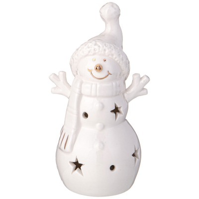 Фигурка "снеговик" с led-подсветкой 6,1*5,8*12 см Lefard (146-2144)
