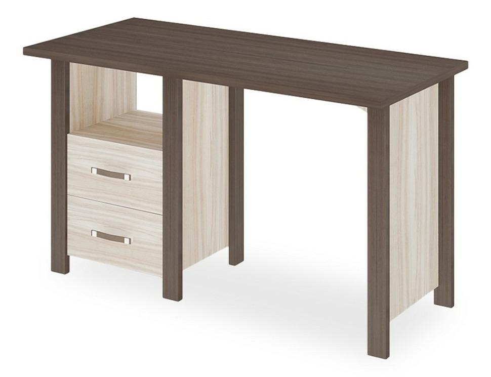 Фото Стол письменный Бартоло СТД-130 с ТБД MER_STD-130_s_TBD_SHK - интернет-магазин МегаТерем в Москве