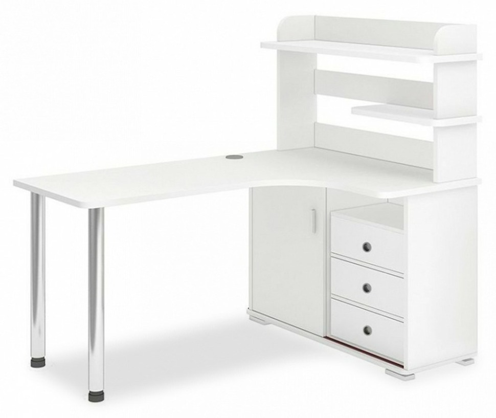 Фото Стол компьютерный Домино СР-165М MER_SR-165M-BE-PRAV - интернет-магазин МегаТерем в Москве