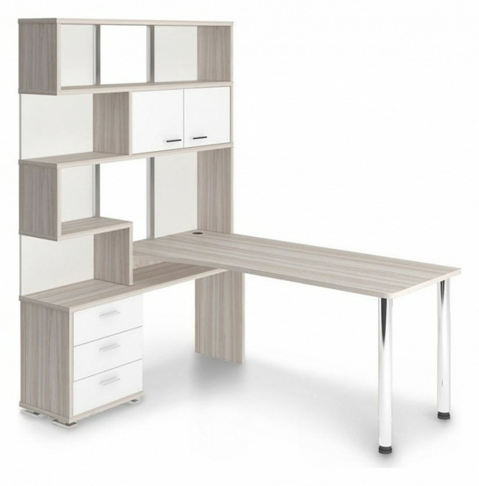 Фото Стол компьютерный СР-420/170 MER_SR-420-170_KBEK-LEV - интернет-магазин МегаТерем в Москве