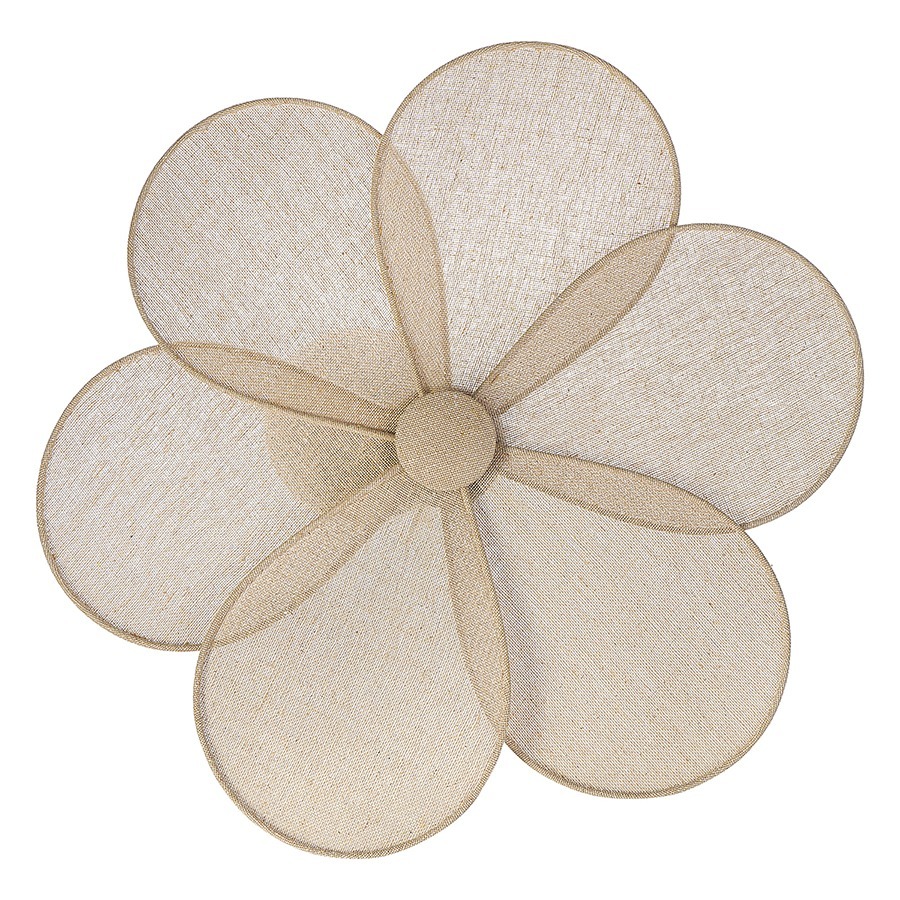 Фото Светильник настенный kamille, D44 см, бежевый (76506) - интернет-магазин МегаТерем в Москве