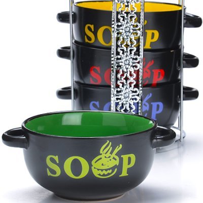 Набор супниц 5 предметов 540 мл LORAINE (27319)