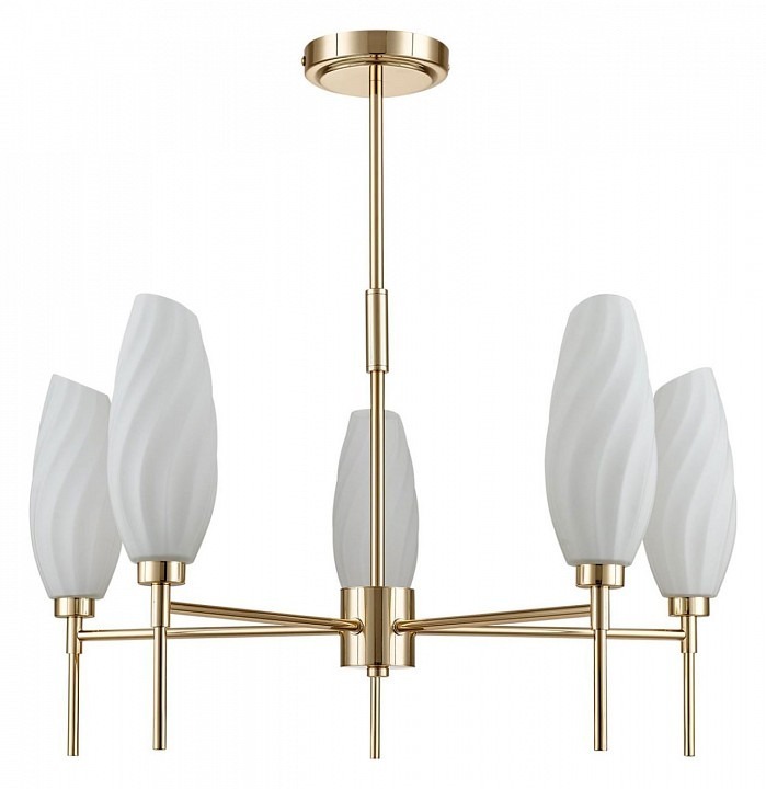 Фото Люстра на штанге Lumion Shivon 6518/5C LMN_6518_5C - интернет-магазин МегаТерем в Москве