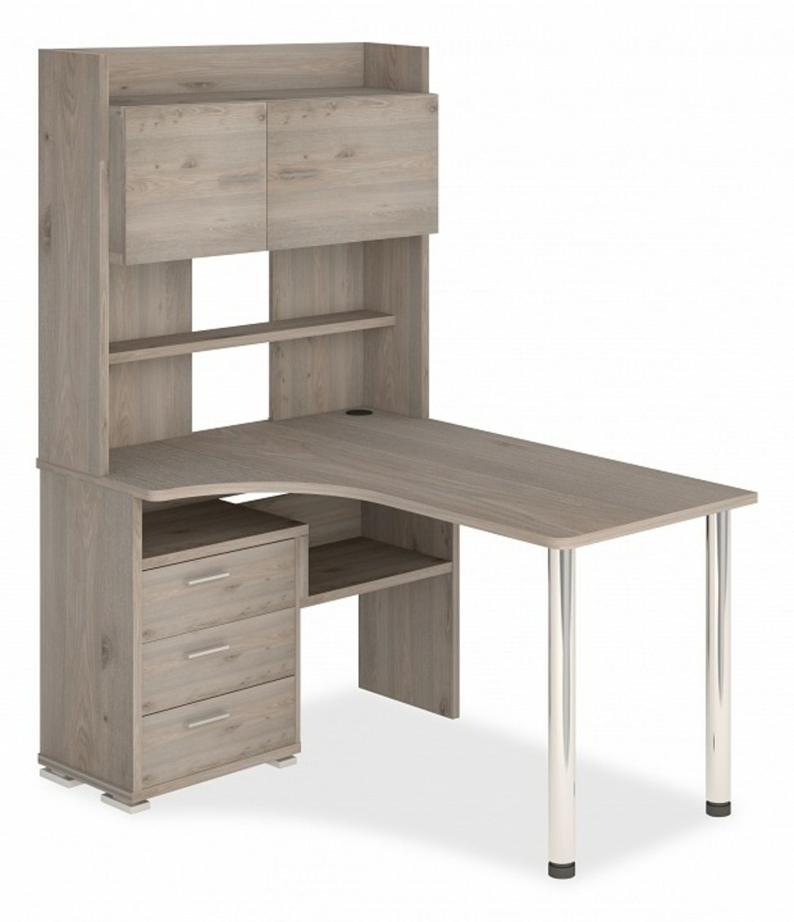 Фото Стол компьютерный Домино Нельсон СР-133 MER_SR-133-N-LEV - интернет-магазин МегаТерем в Москве