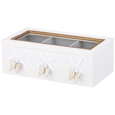 Шкатулка для чая с 3 отделе...