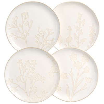 Набор тарелок закусочных bronco "field" 4 шт 20,5*2 см (409-213) 