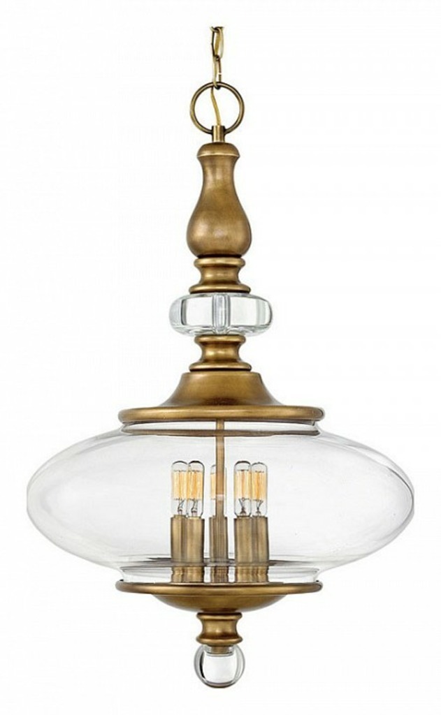 Фото Подвесной светильник Hinkley Wexley HK-WEXLEY-5P-HB NC_HK_WEXLEY_5P_HB - интернет-магазин МегаТерем в Москве