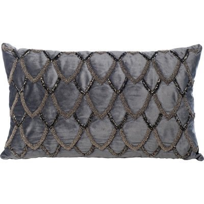 Подушка с бисером Чешуйки с...