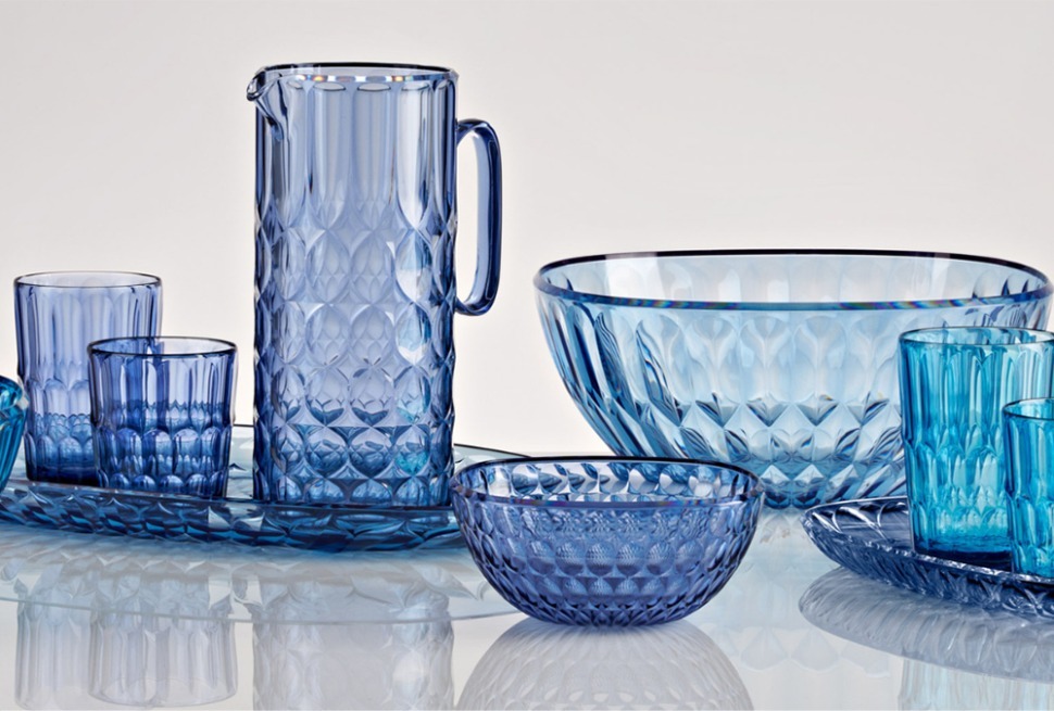 Фото Чаша vanity, D30 см, голубая (79135) - интернет-магазин МегаТерем в Москве