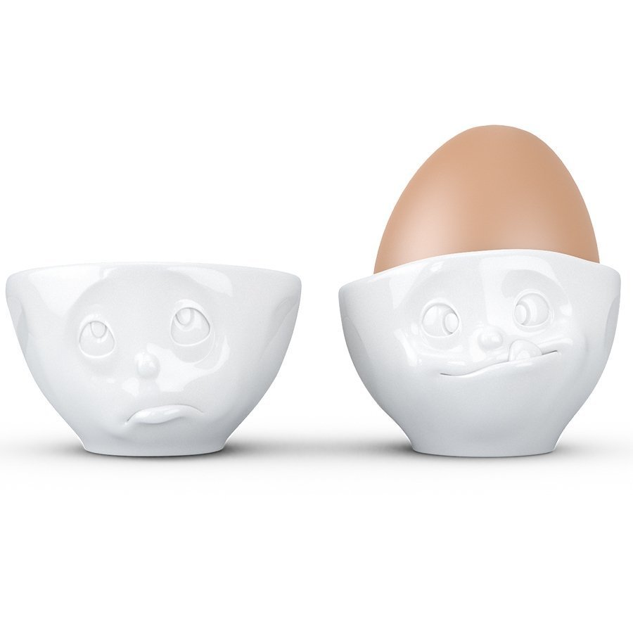 Фото Набор подставок для яиц oh please &amp; tasty, белый, 2 шт. (71257) - интернет-магазин МегаТерем в Москве