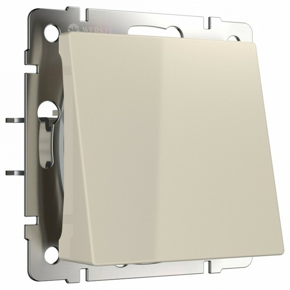 Фото Розетка для вывода кабеля без рамки Werkel слоновая кость W1150203 WRK_a051482 - интернет-магазин МегаТерем в Москве