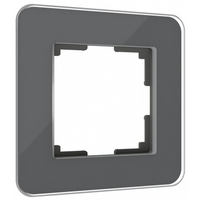 Рамка на 1 пост Werkel Elite (графит, стекло) W0012440 WRK_a057878