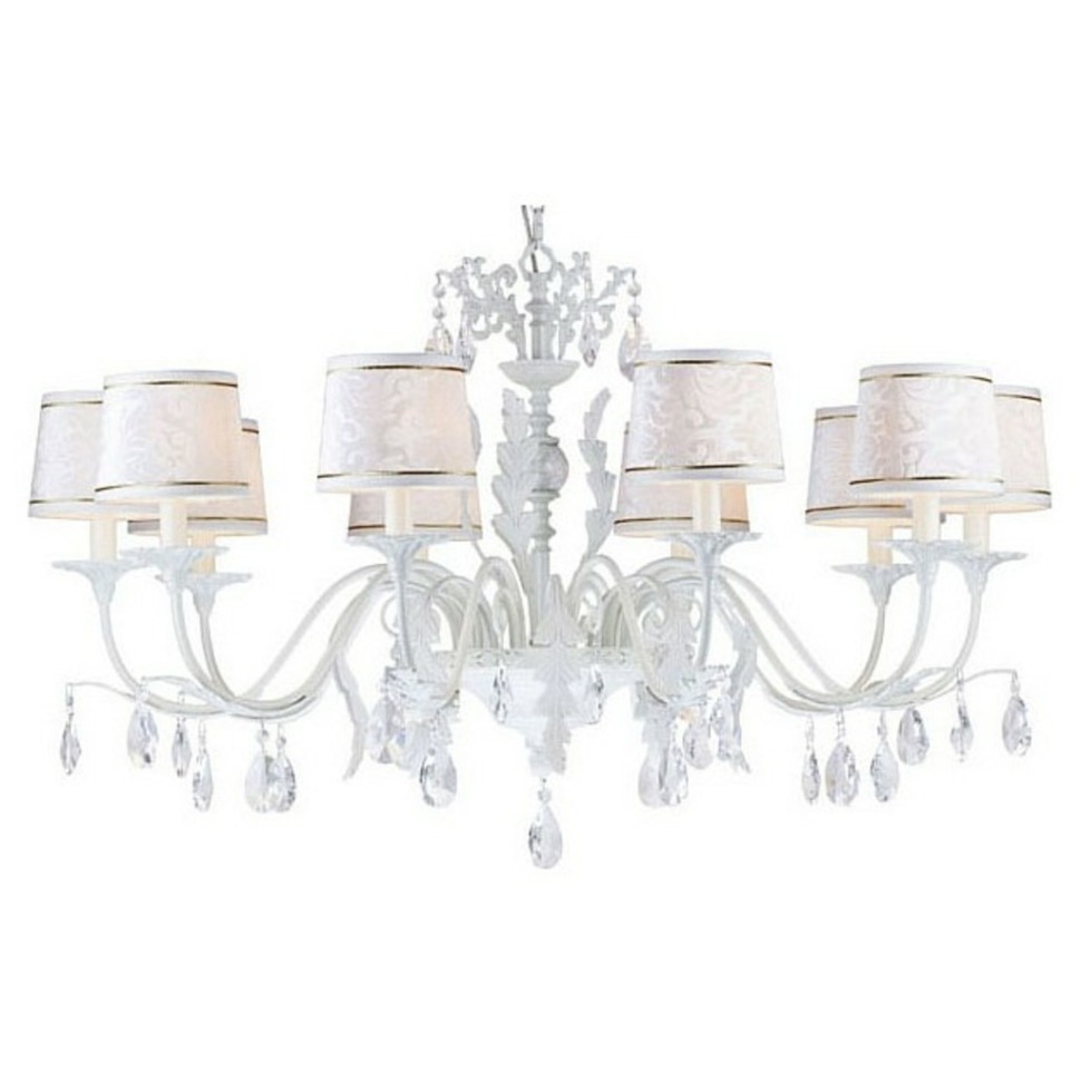 Фото Подвесная люстра Dio D’Arte Firenze Firenze E 1.1.10.600 W DDA_Firenze_E_1.1.10.600_W - интернет-магазин МегаТерем в Москве