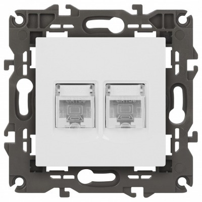 Розетка Ethernet RJ-45 без рамки Эра Эра Elegance 14-3108-01 ER_B0034308