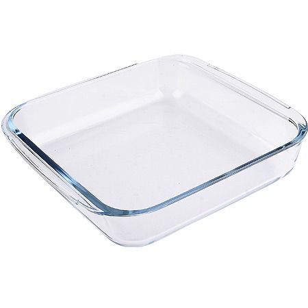 Фото Жаровня стекло 900 мл (16х16 см) LORAIN (31048) - интернет-магазин МегаТерем в Москве