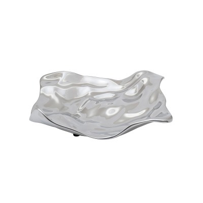 Блюдо декор. металлич. цвет...