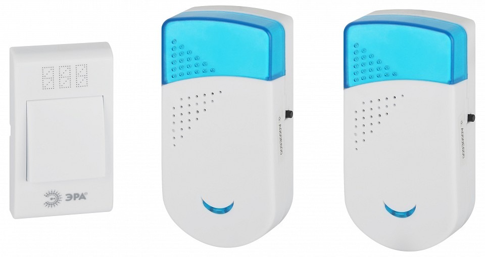 Фото Звонок беспроводной Эра  TWIN-R ER_B0019878 - интернет-магазин МегаТерем в Москве