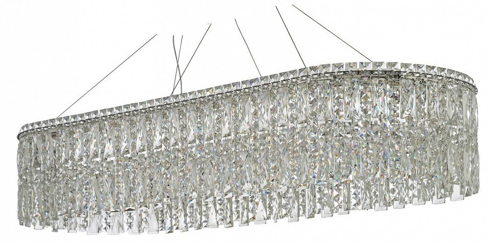 Фото Подвесная люстра Arti Lampadari Ovindoli Nickel Ovindoli L 1.5.120x40.100 N AL_Ovindoli_L_1.5.120x40.100_N - интернет-магазин МегаТерем в Москве