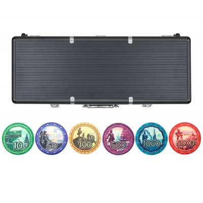 Набор для покера Roubles на 500 фишек (47189)