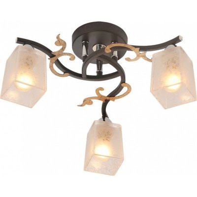 Потолочная люстра IDLamp 206 206/3PF-Blackchrome