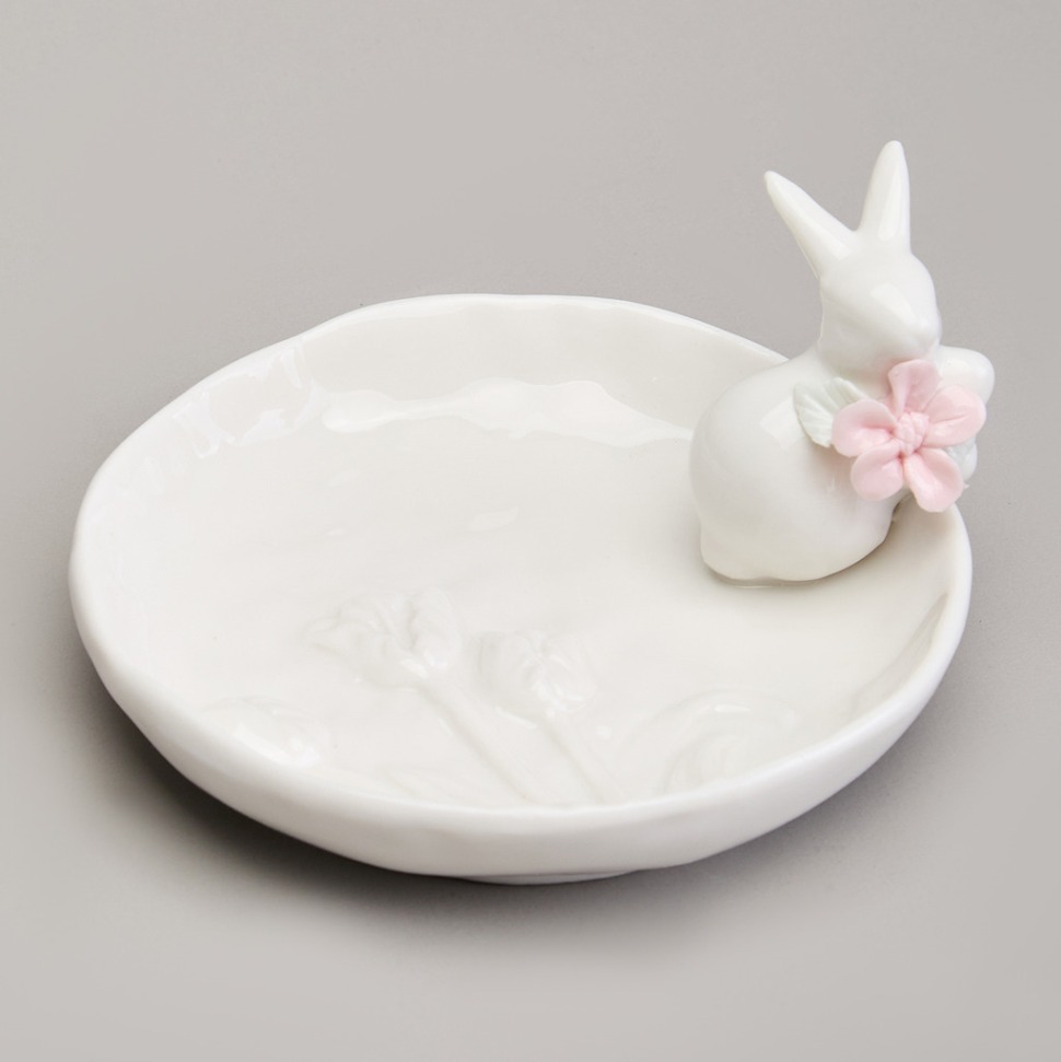 Фото Блюдо сервировочное кролик 13,3х12,5х7,2 см LEFARD (146-2165) - интернет-магазин МегаТерем в Москве