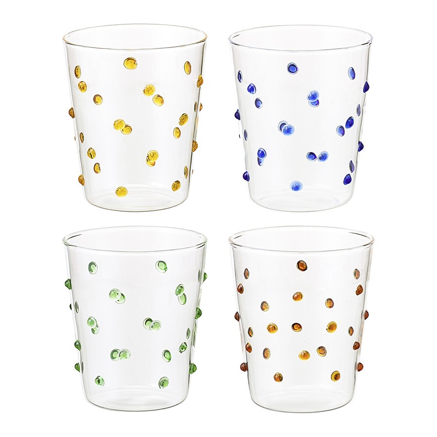 Фото Набор стаканов pom-pon, 425 мл, 4 шт. (77826) - интернет-магазин МегаТерем в Москве